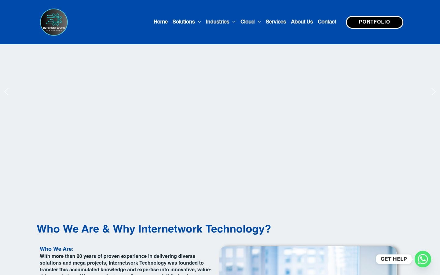 Internetwork Technology website