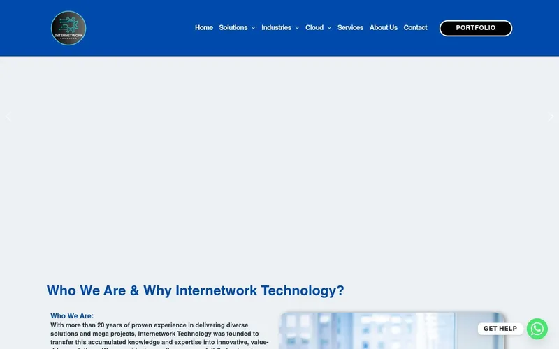 Internetwork Technology website