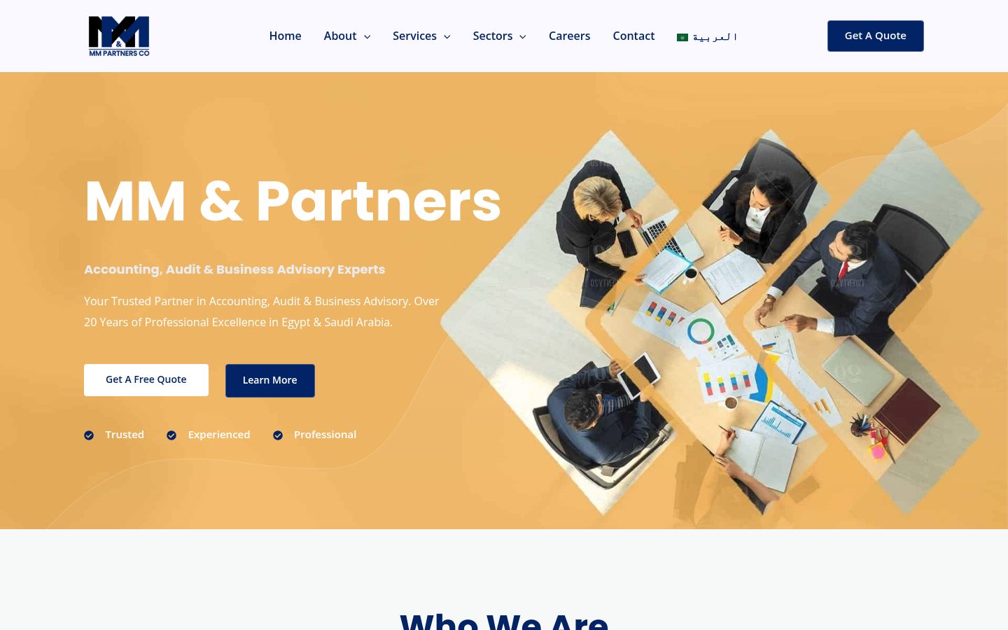 MM Partners Co website