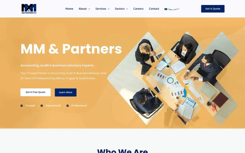 MM Partners Co website