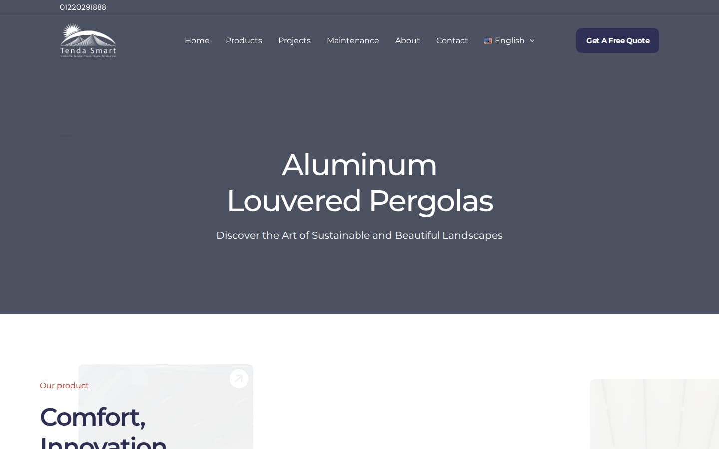 Tenda Smart website