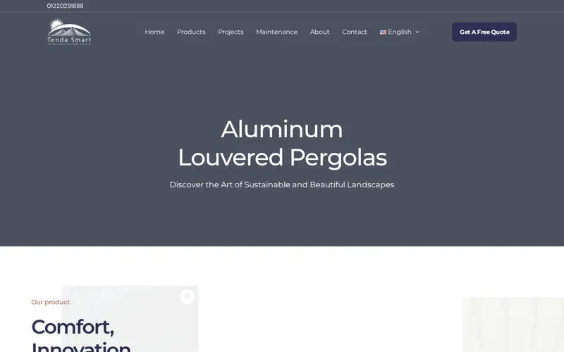 Tenda Smart website